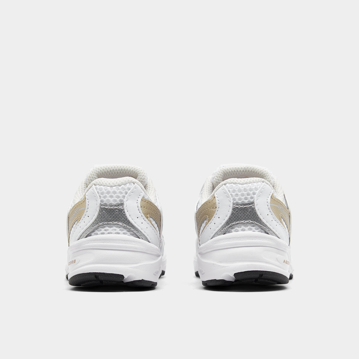 New Balance Toddler's IZ530RD Blanc / Beige - Argent