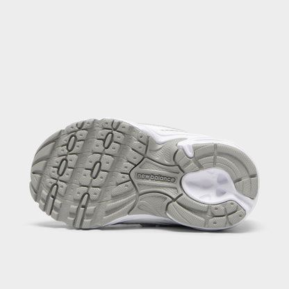 New Balance Infants' 740 White / Silver Metallic