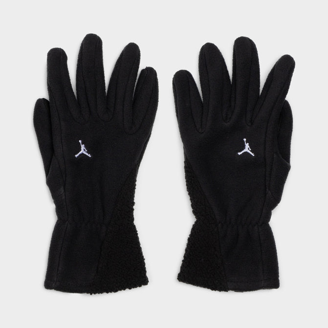 Jordan Fleece Gloves Black / White | JD Sports