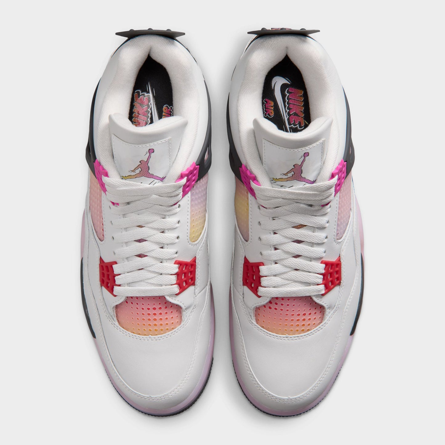 Jordan 4 Retro C Blanc Cassé / Multicolore
