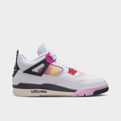 Jordan 4 Retro C Blanc Cassé / Multicolore