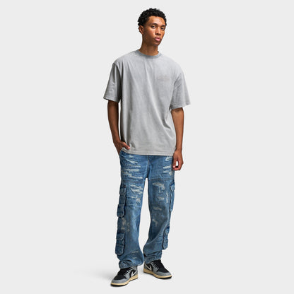 Jordan Craig Brian Rip & Repair Jeans / Aged Wash