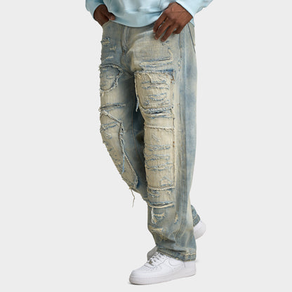 Jordan Craig Reconstructed Denim Jeans Brian Fit / Arctic Wash