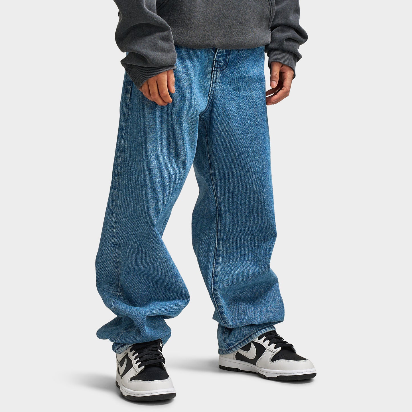 Jordan Craig Junior Jean Coupe Ample Brodé / Bleu