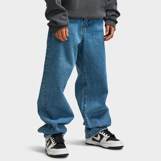 Jordan Craig Junior Jean Coupe Ample Brodé / Bleu