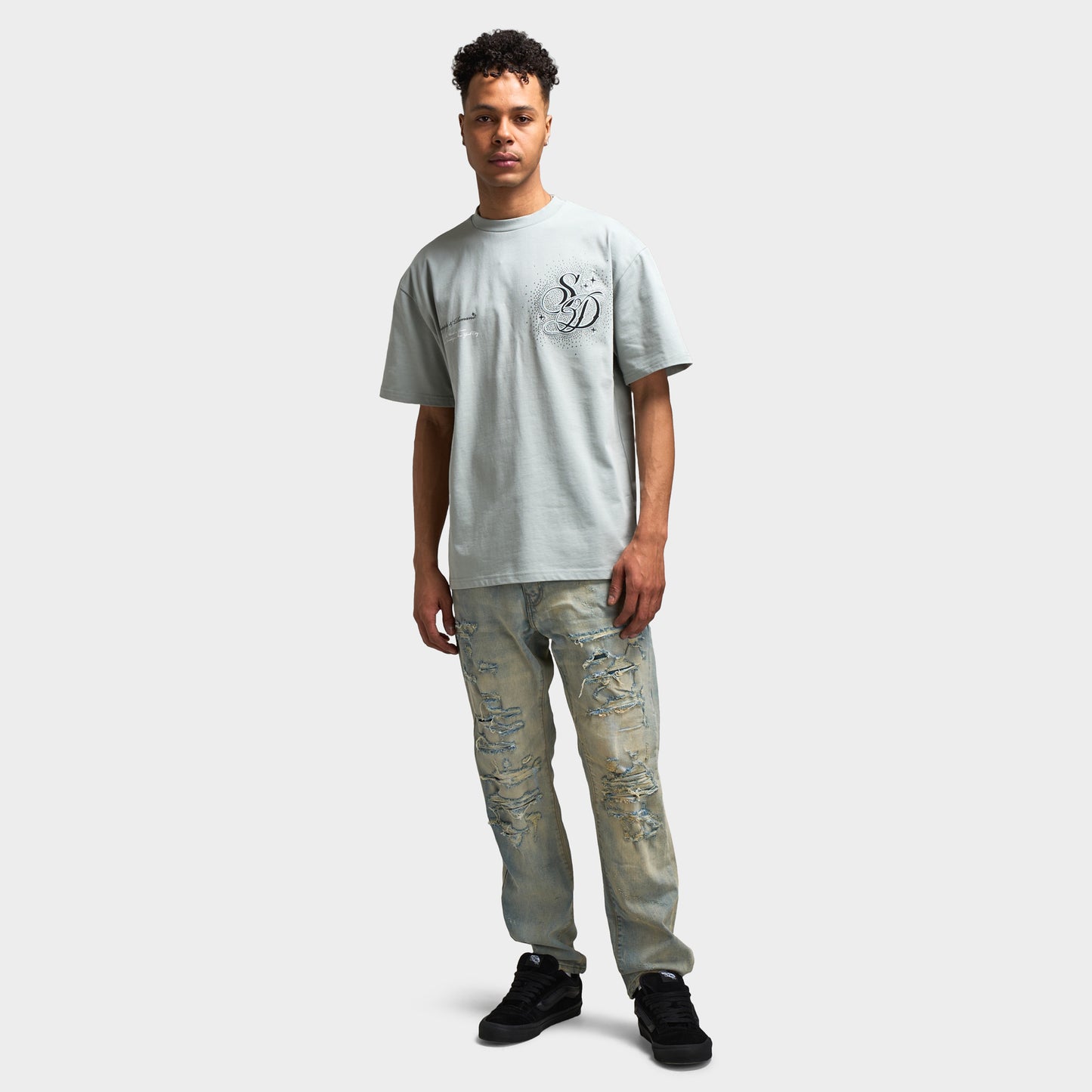 Jordan Craig Elmhurst Jeans en Denim Coupe Collins / Lavage Antique