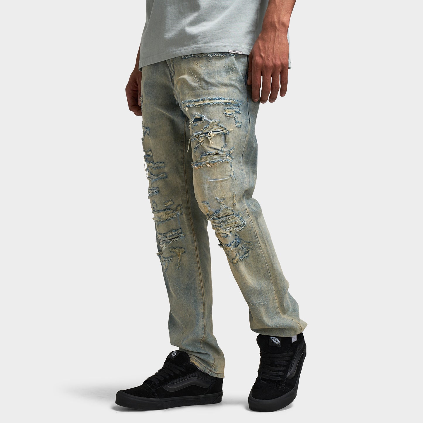 Jordan Craig Elmhurst Jeans en Denim Coupe Collins / Lavage Antique