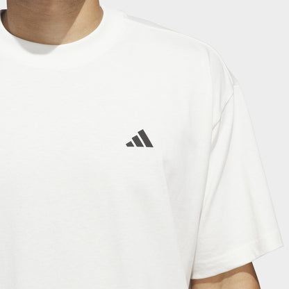 adidas Anthony Edwards Takeover GFX T-shirt / Cloud White