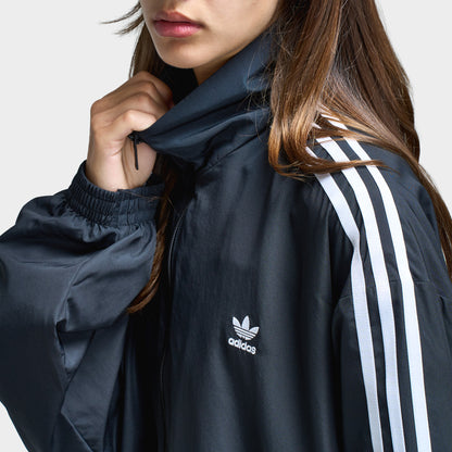 adidas Femmes Adicolor Haut de course surdimensionné / Noir