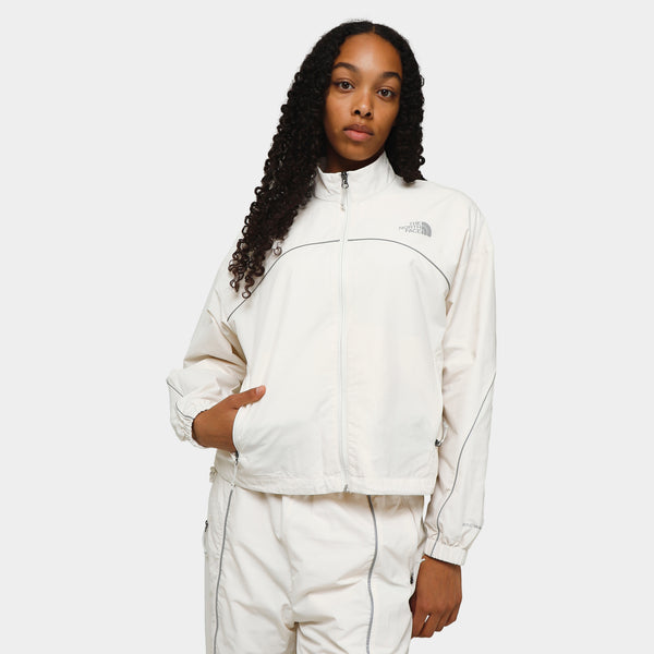 The North Face Tek Piping Wind Jacket / Gardenia White