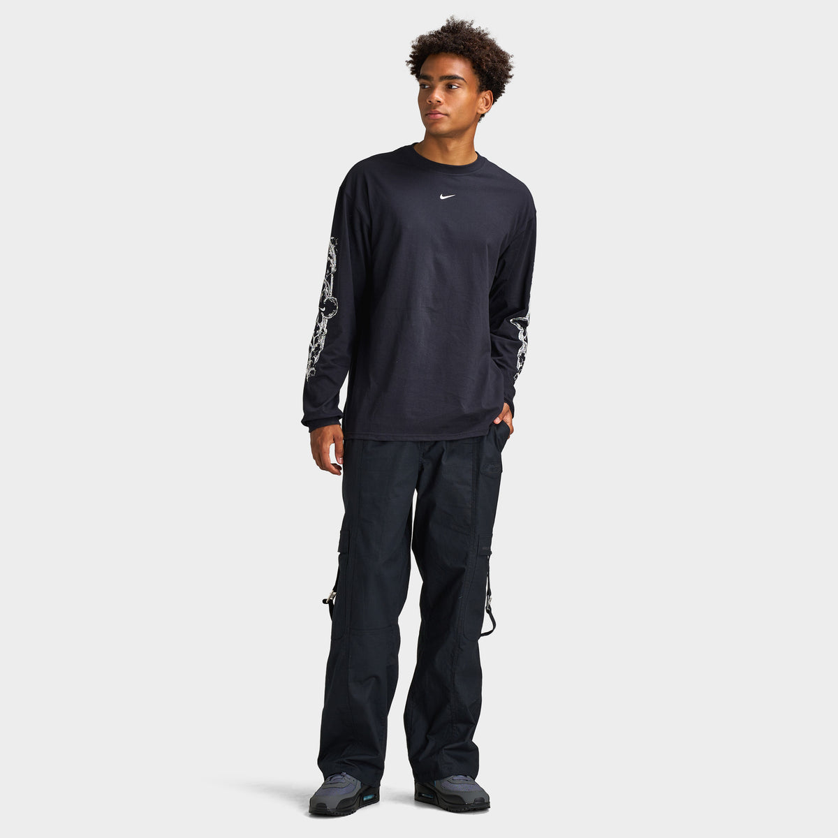 Nike Sportswear T-shirt à manches longues Max 90 Neo / Noir