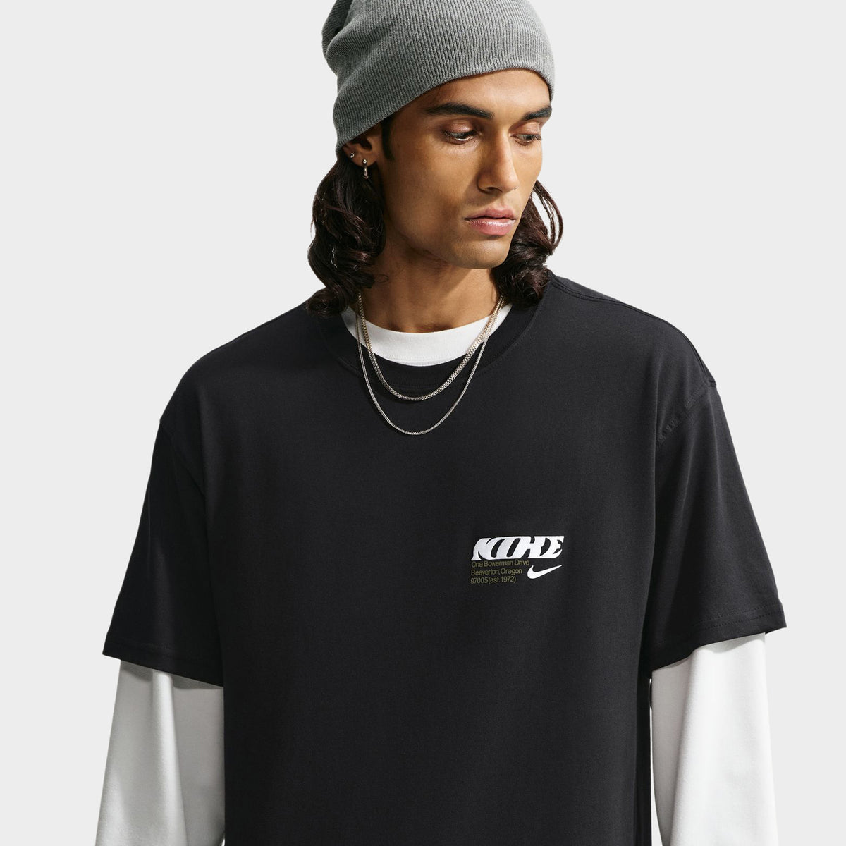 Nike Sportswear Loose Poster Tee / Black