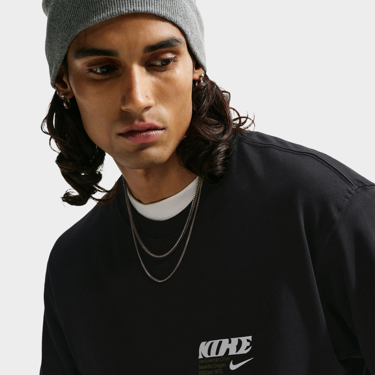 Nike Sportswear Loose Poster Tee / Black