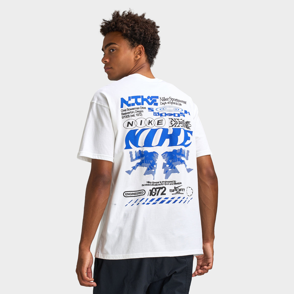 Nike Sportswear T-shirt ample Poster / Blanc
