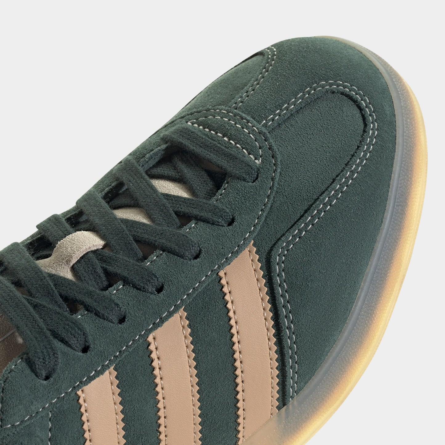 adidas Originals Gazelle Indoor Vert Ombre / Grès Chaud