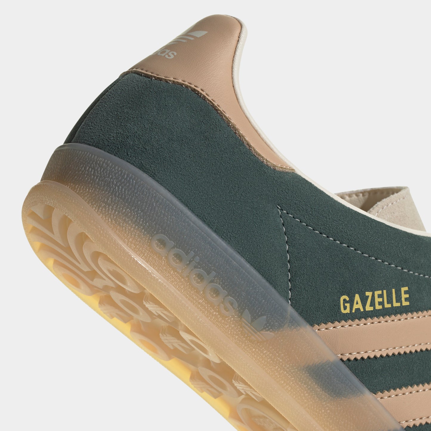 adidas Originals Gazelle Indoor Vert Ombre / Grès Chaud