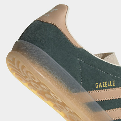 adidas Originals Gazelle Indoor Vert Ombre / Grès Chaud