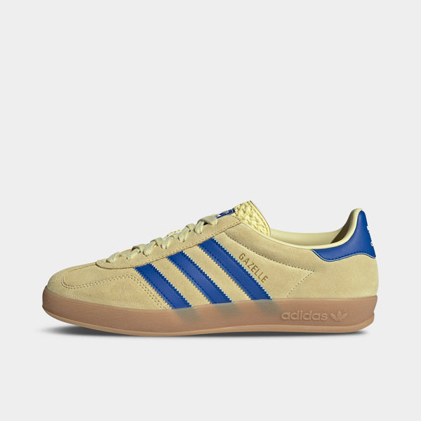 adidas gazelle silver green womens adidas Originals Gazelle Indoor Powder Yellow / Tea – JD Sports
