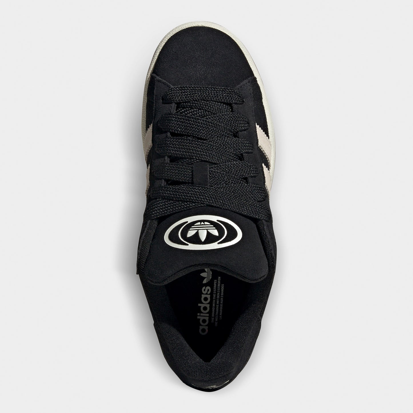 adidas Women's Campus 00s Core Black / Cream White - Wonder White