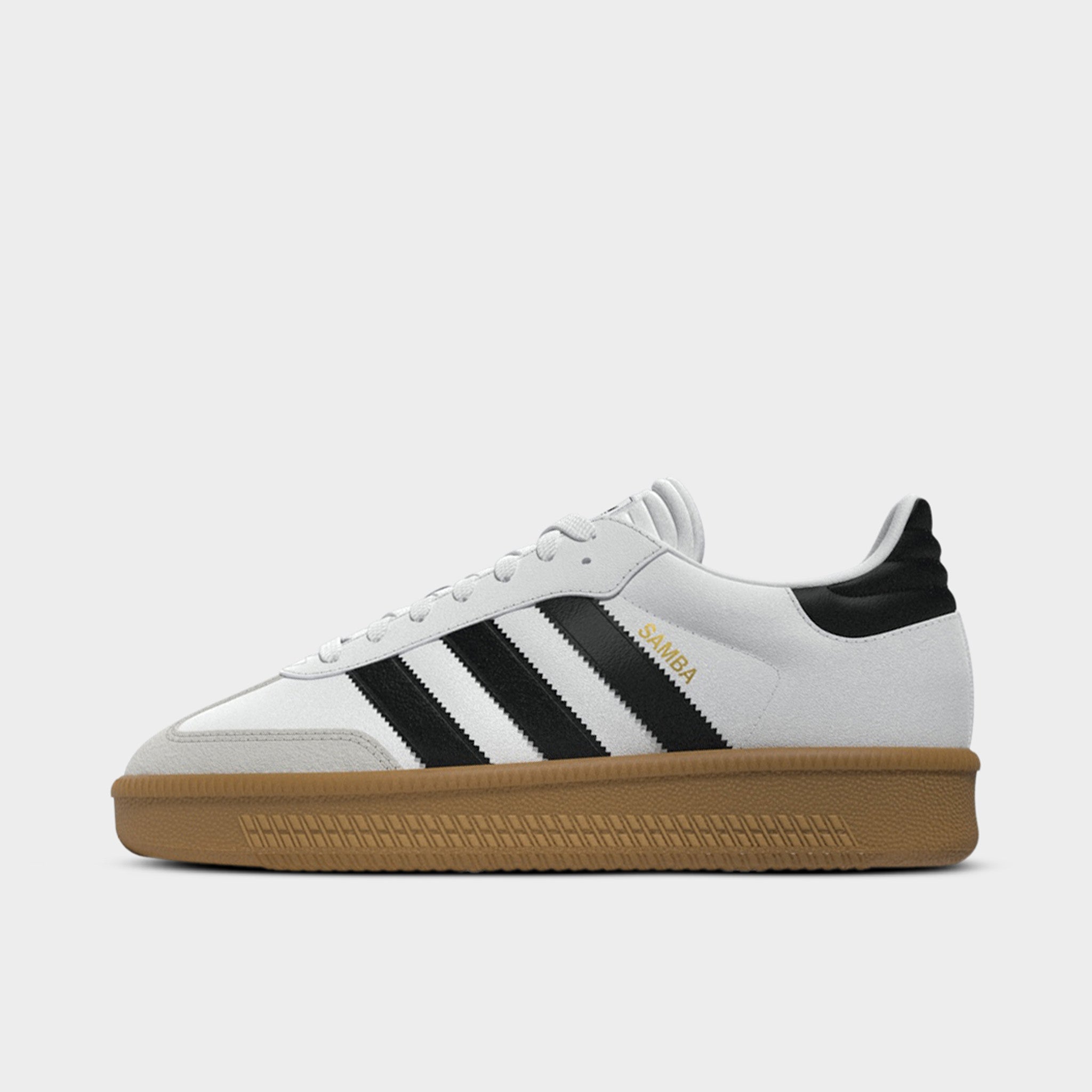 adidas SAMBA XLG 25.0㎝ adidas Juniors' Samba XLG White / Black - Gum – JD Sports