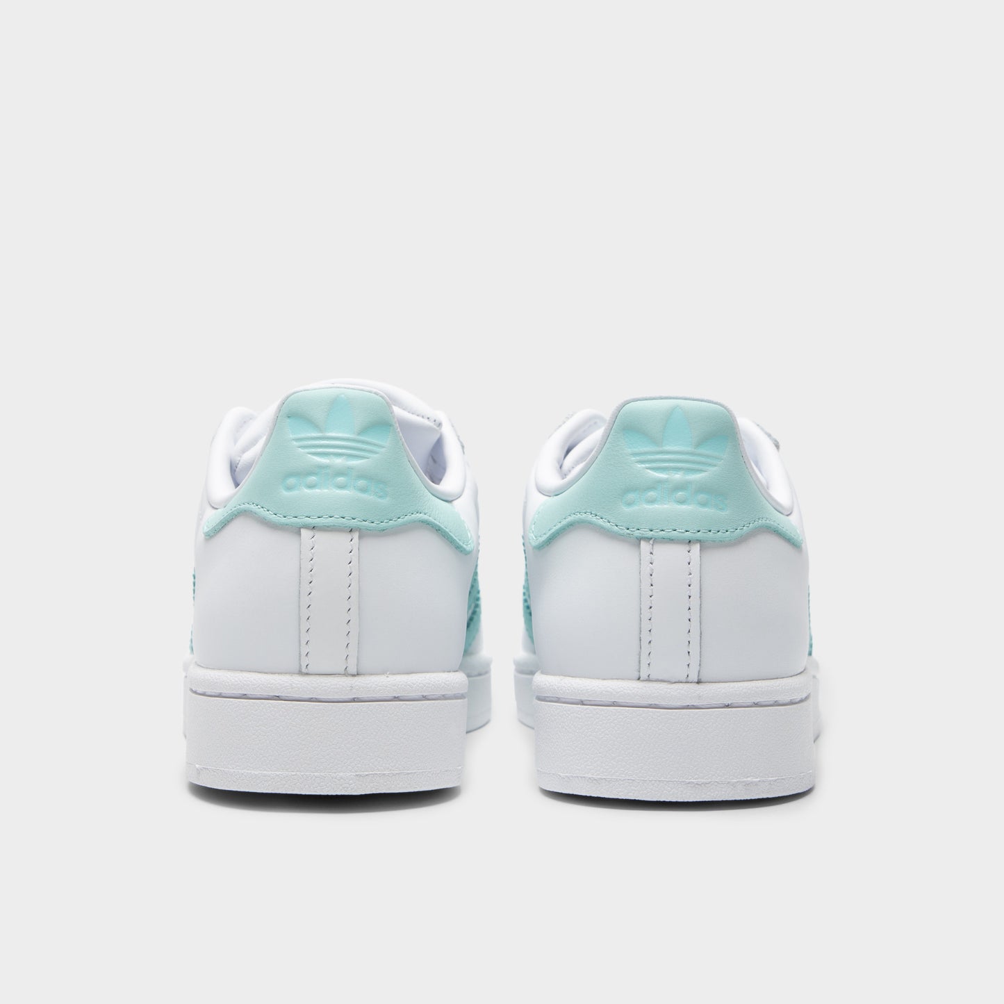 adidas Superstar 2 Femmes Blanc / Semi Flash Aqua - Easy Mint