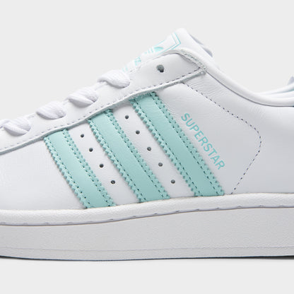 adidas Superstar 2 Femmes Blanc / Semi Flash Aqua - Easy Mint