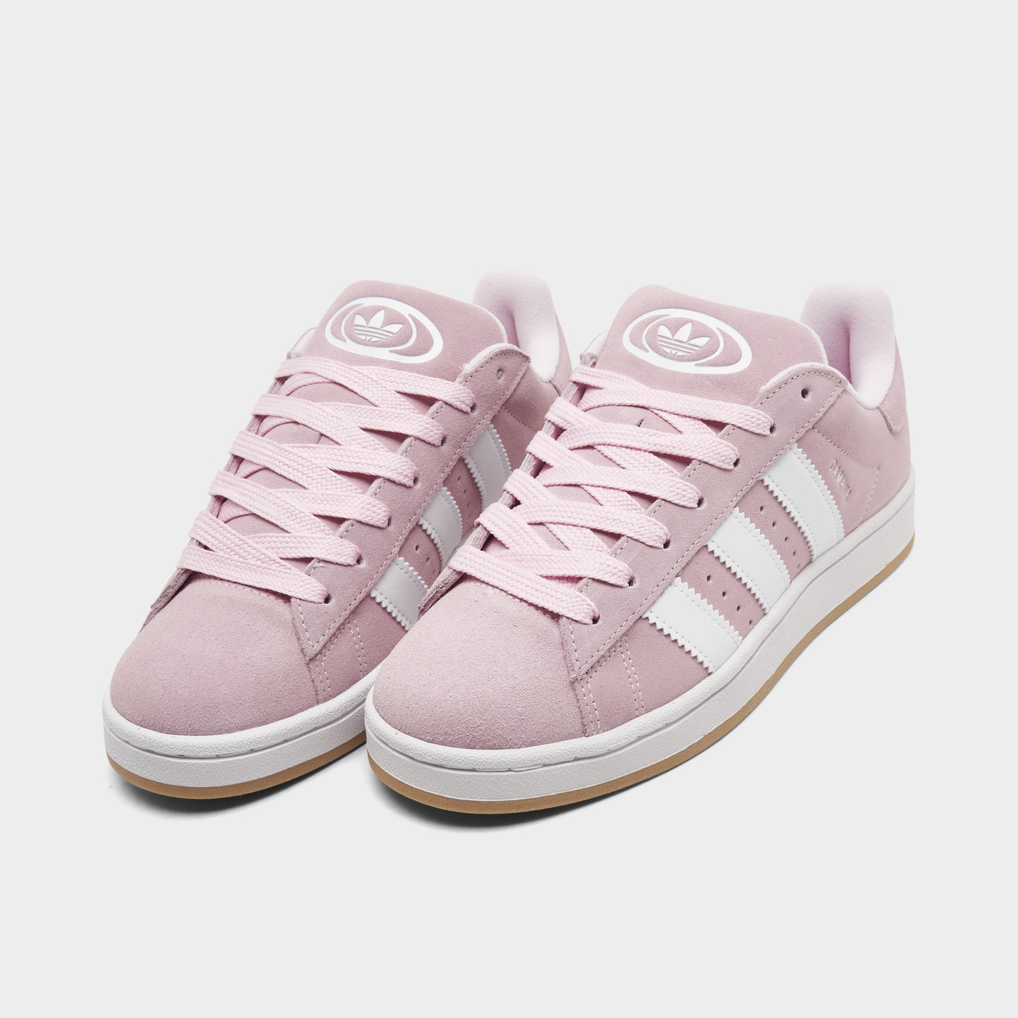 adidas Juniors' Campus 00s Clear Pink / White - Gum