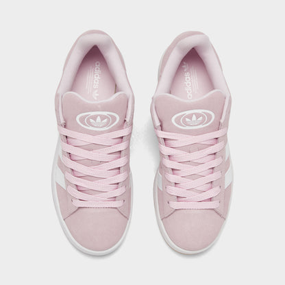 adidas Juniors' Campus 00s Clear Pink / White - Gum