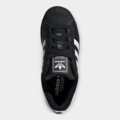 adidas Juniors' Superstar II Core Black / White