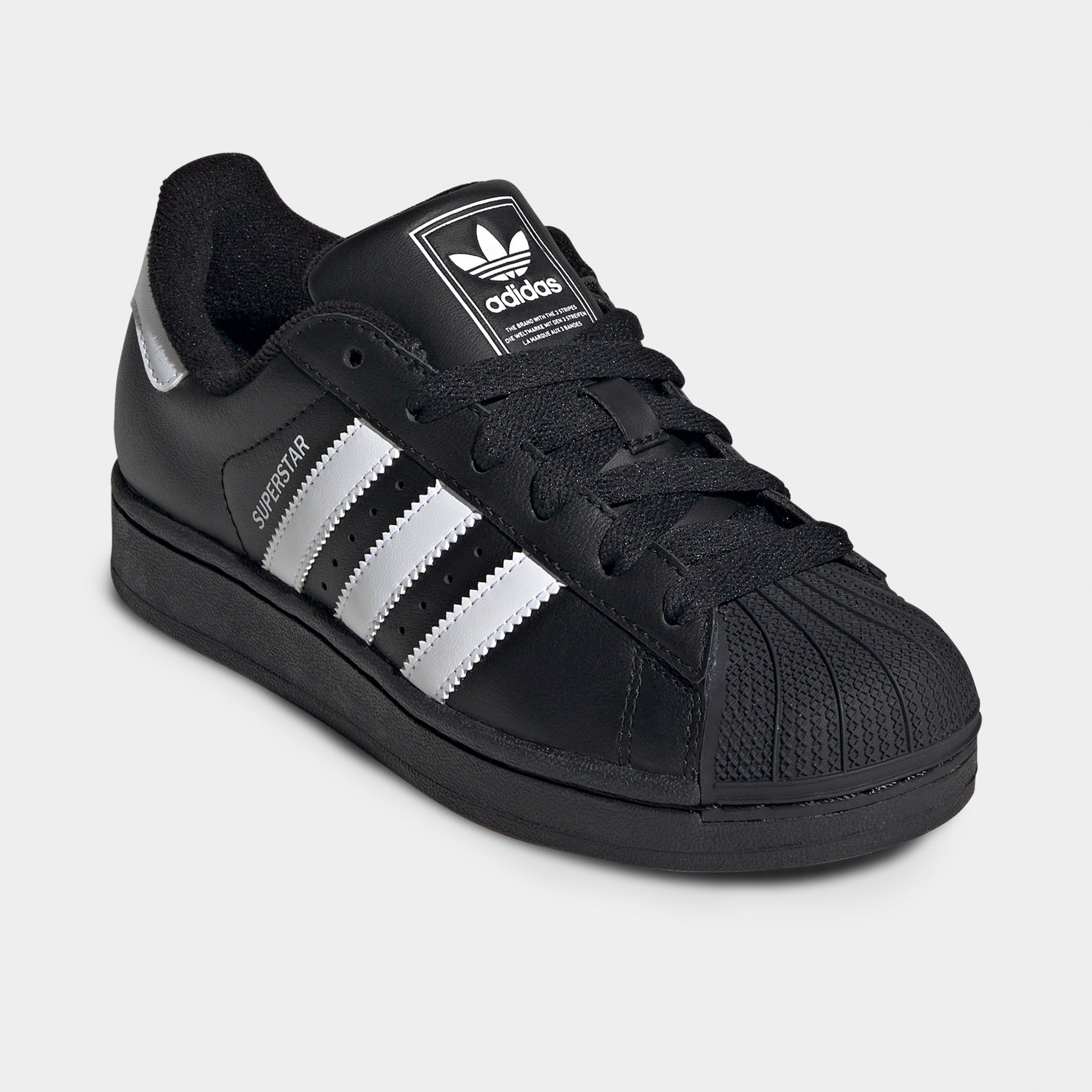 adidas Juniors' Superstar II Core Black / White – JD Sports