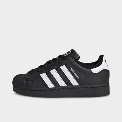 adidas Children's Superstar II Core Black / Footwear White