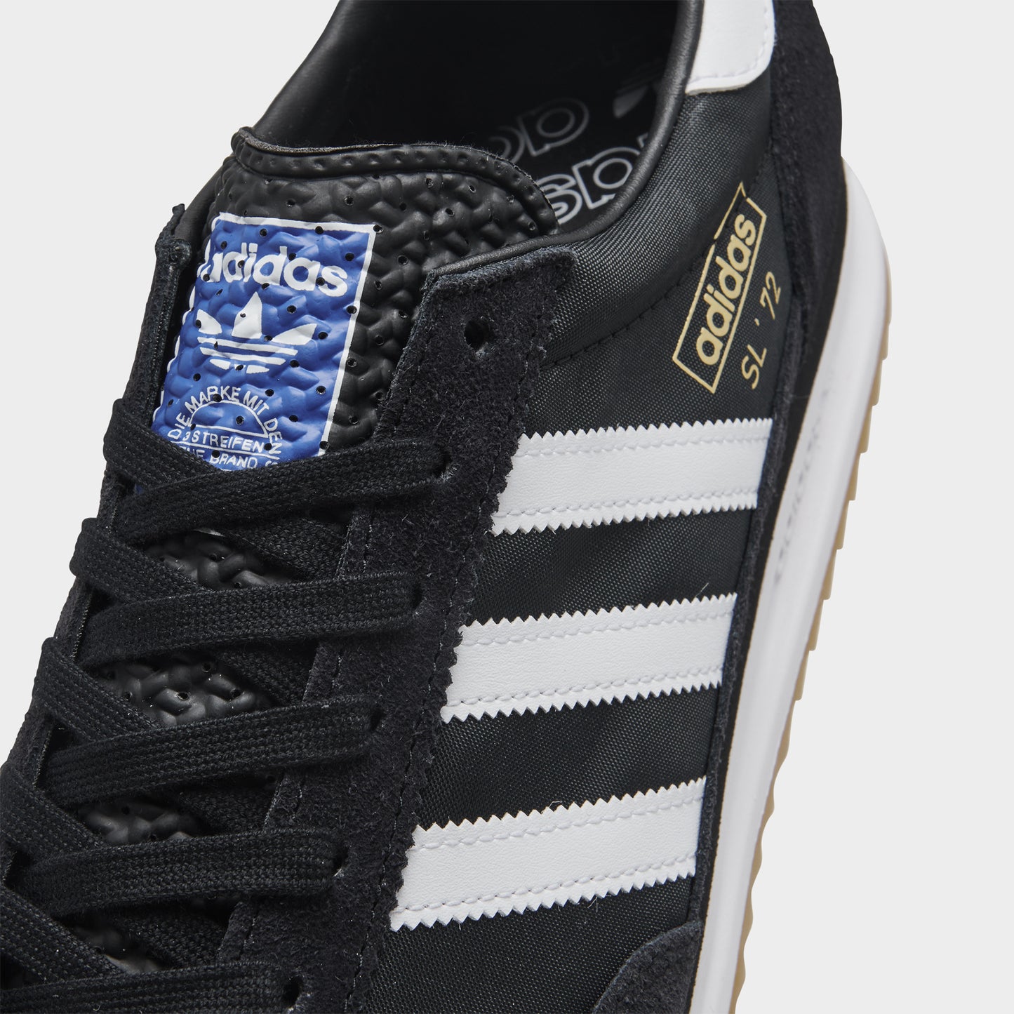 adidas Originals SL 72 RS Core Black / Cloud White - Blue