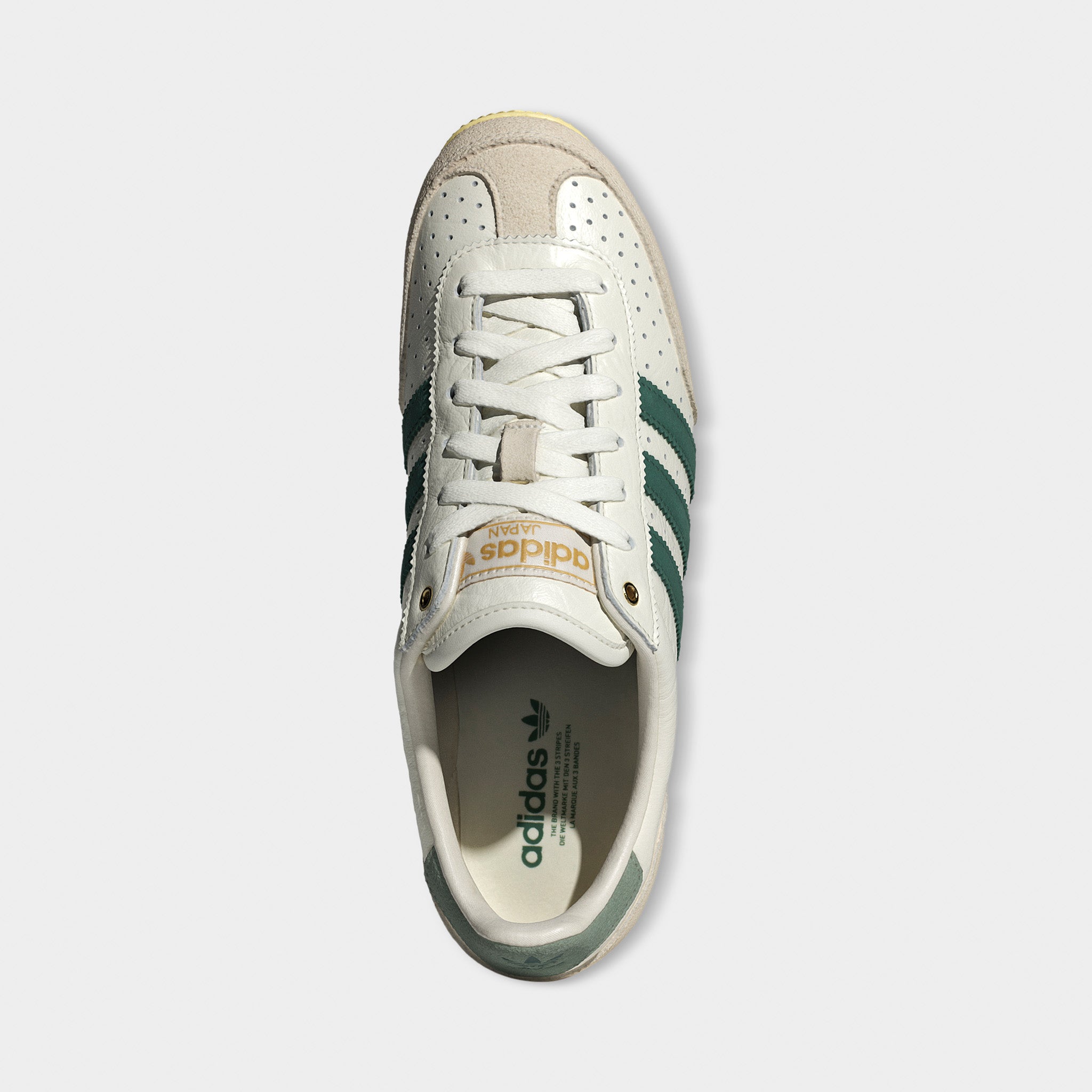 adidas Originals Women's Japan Off White / Collegiate Green