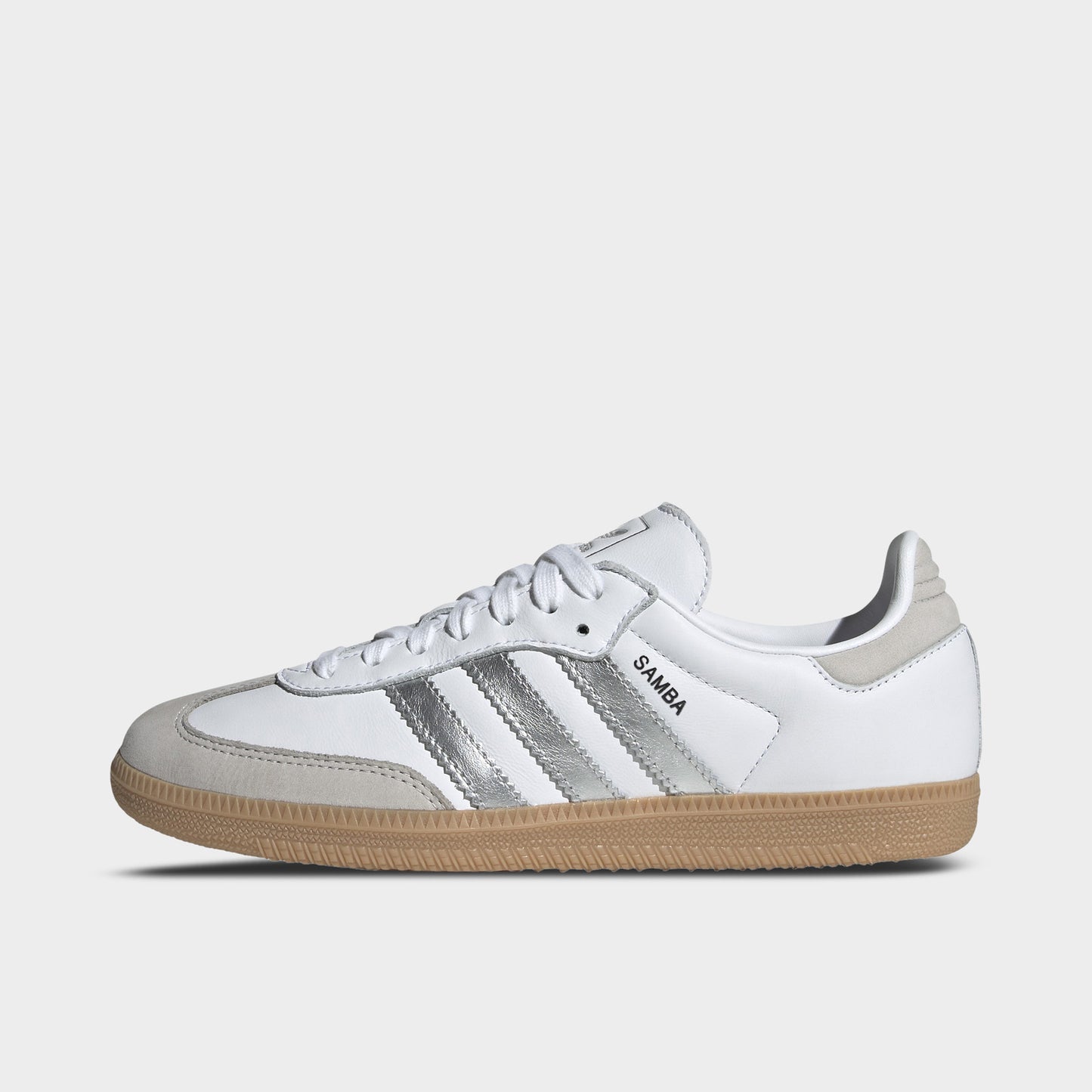 adidas Femme Samba OG Blanc / Argent Métallique - Gris