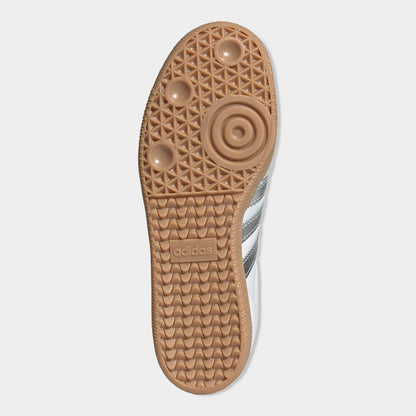 adidas Femme Samba OG Blanc / Argent Métallique - Gris
