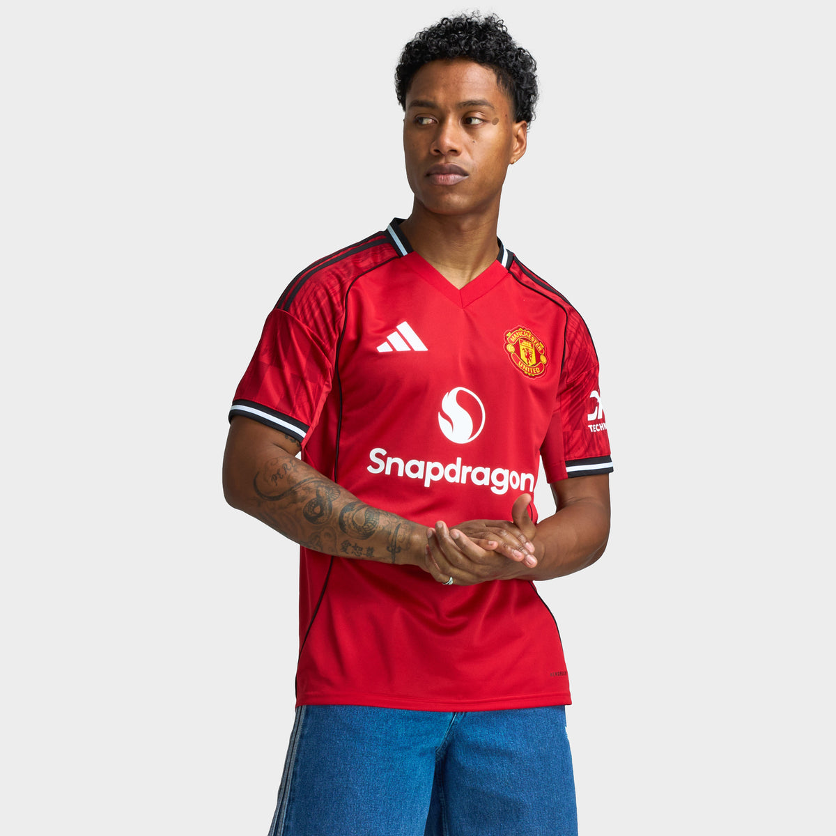 adidas Manchester United 25/26 Home Jersey / MUFC Red | JD Sports