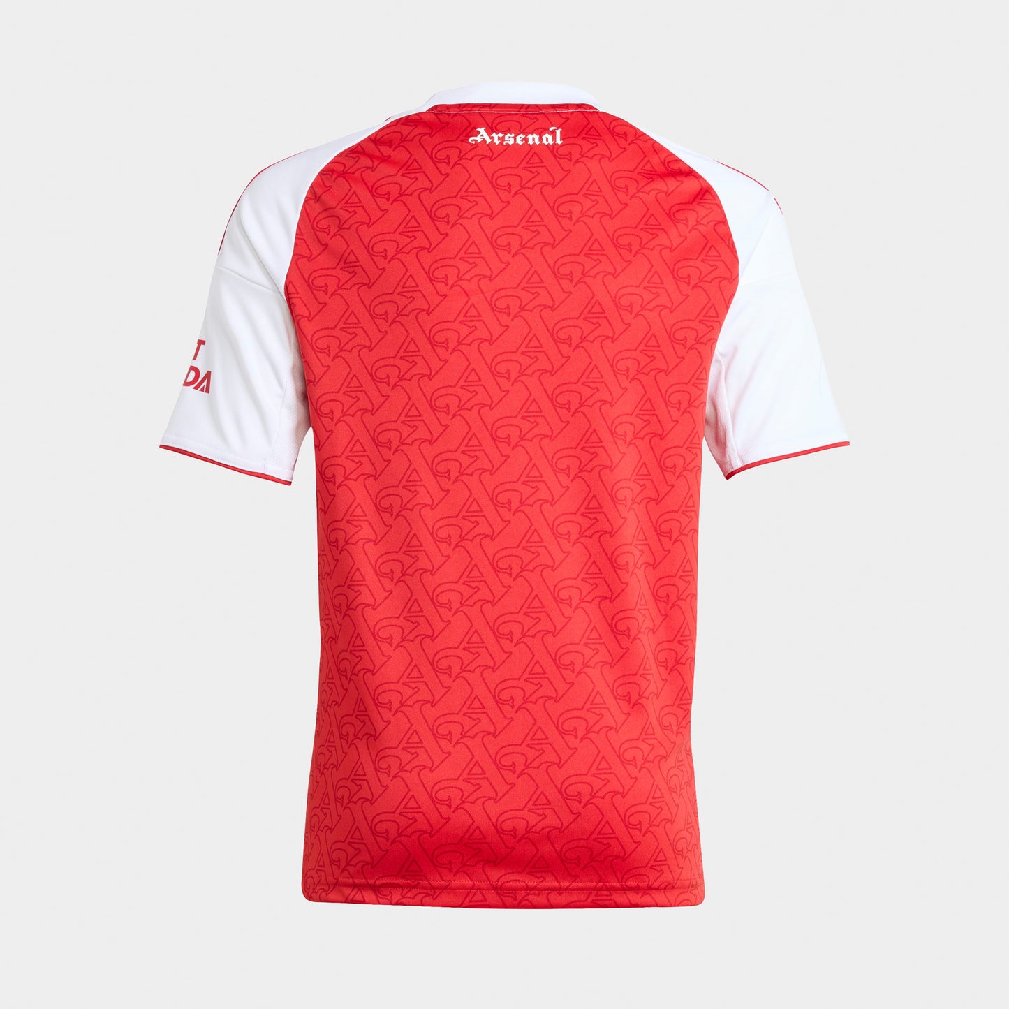 adidas Juniors' Arsenal FC 25/26 Jersey Youth Better Scarlet / White
