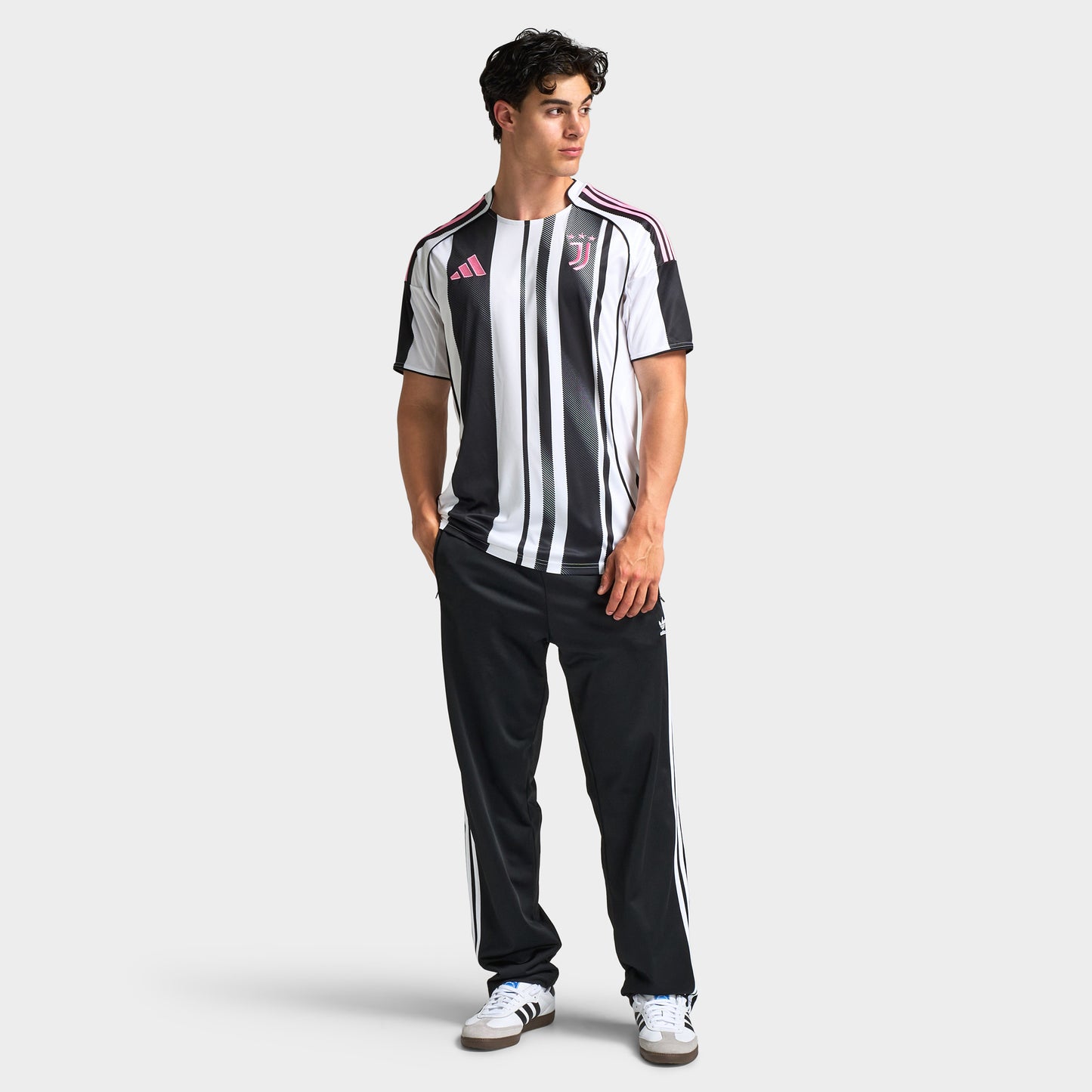 adidas Juventus Maillot de l'équipe Blanc / Noir