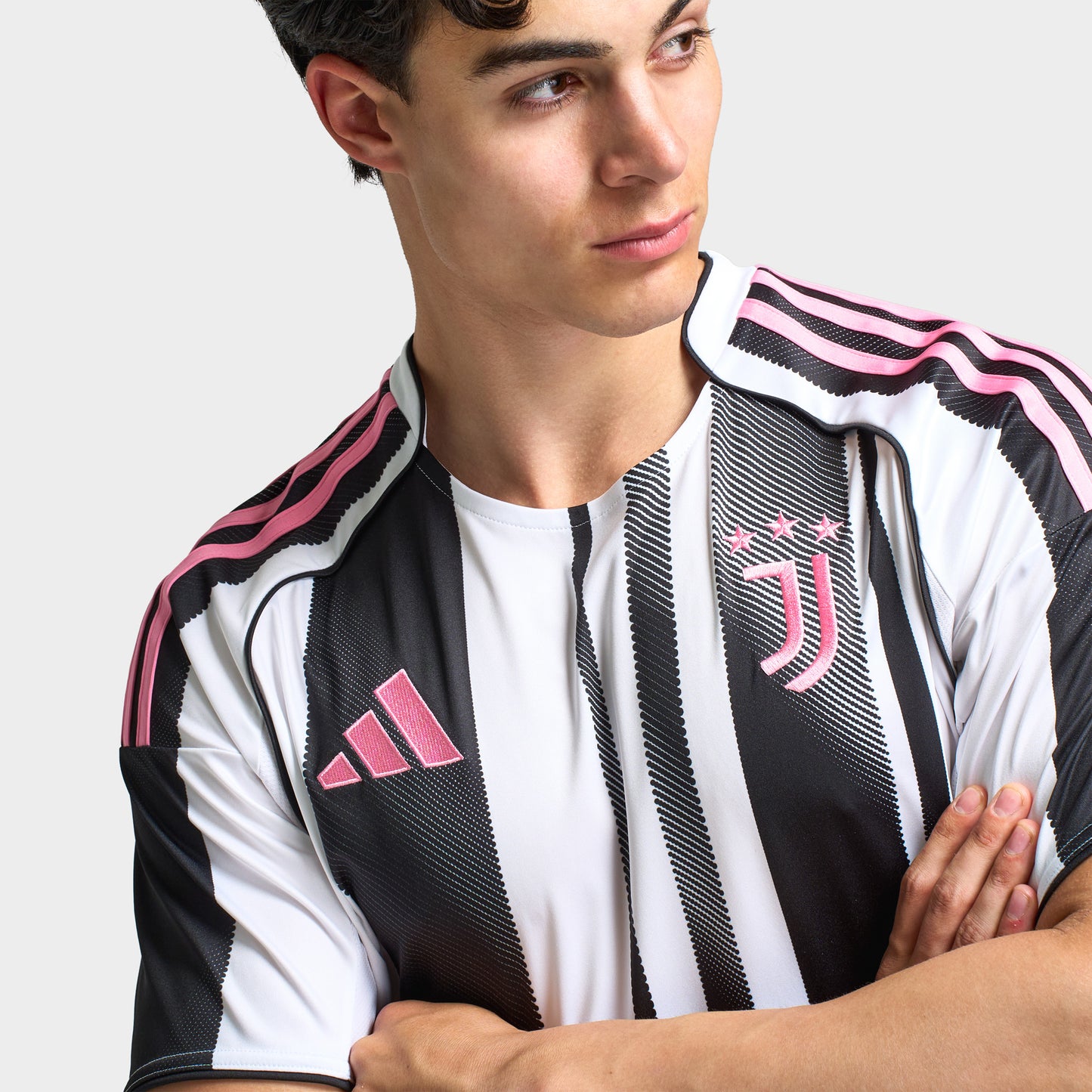 adidas Juventus Maillot de l'équipe Blanc / Noir