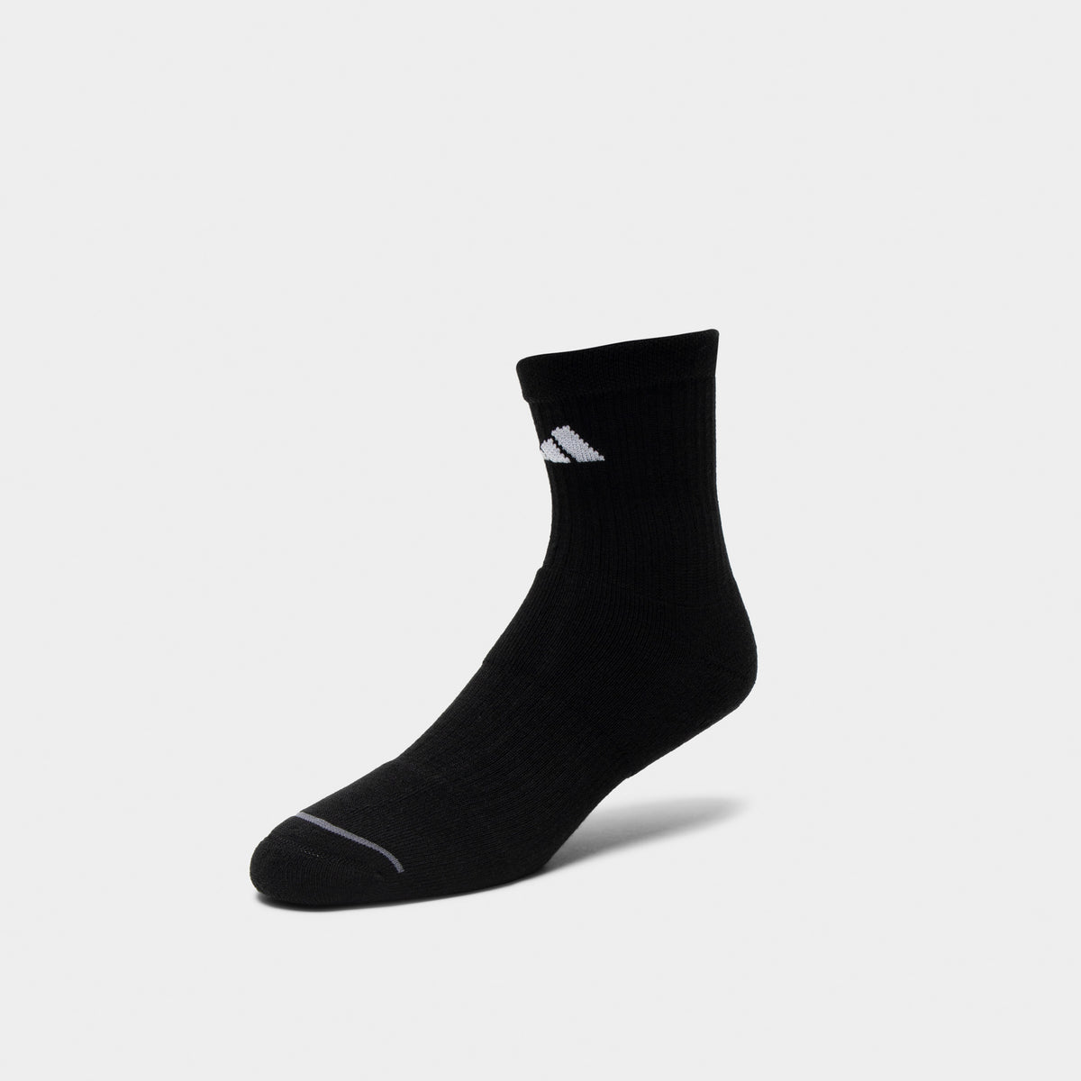 adidas Men's Cushioned Sport 2.0 High QTR Socks (3P)/ White