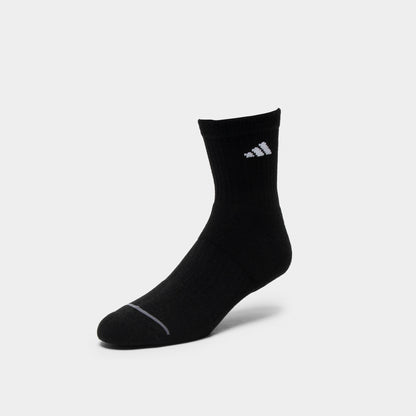 adidas Men's Cushioned Sport 2.0 High QTR Socks (3P)/ White