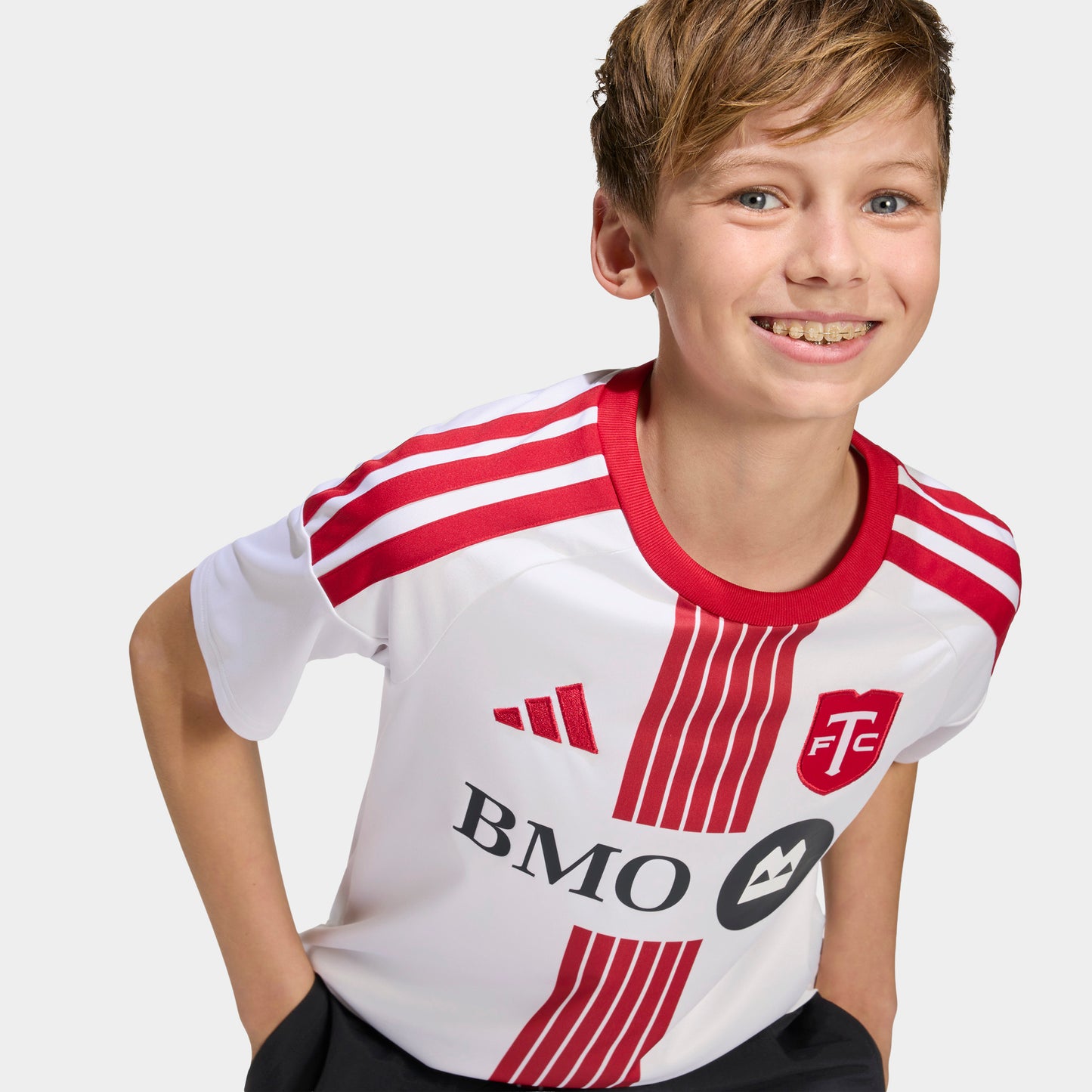 Adidas Maillot visiteur Toronto FC pour juniors / Blanc