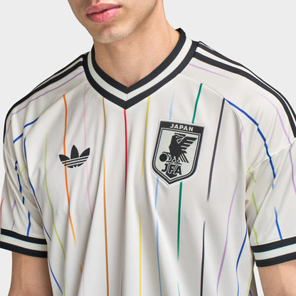 adidas Maillot JFA A (Japon) Extérieur Blanc cassé / Noir