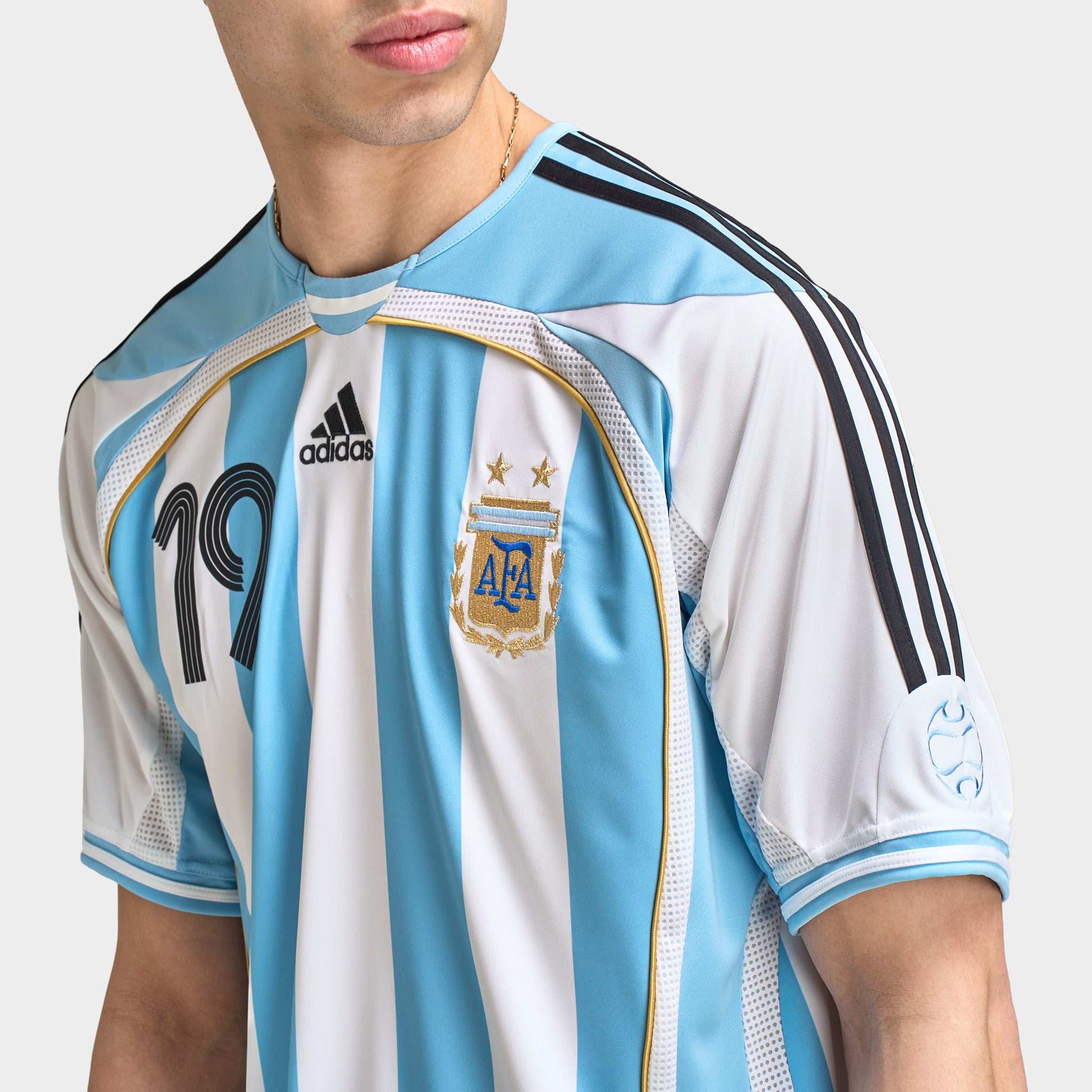 adidas Argentina Home Jersey 2006 Messi / White – JD Sports