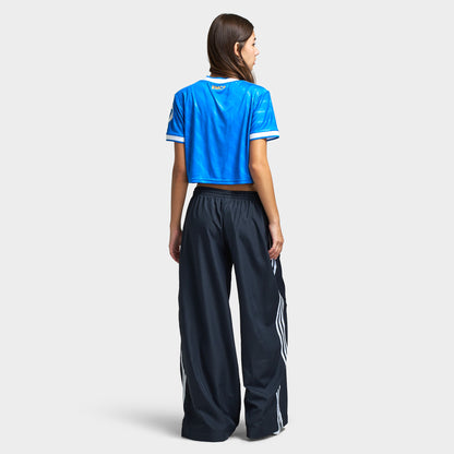 adidas Women's Real Madrid 25/26 3rd Cropped Jersey / Bluebird