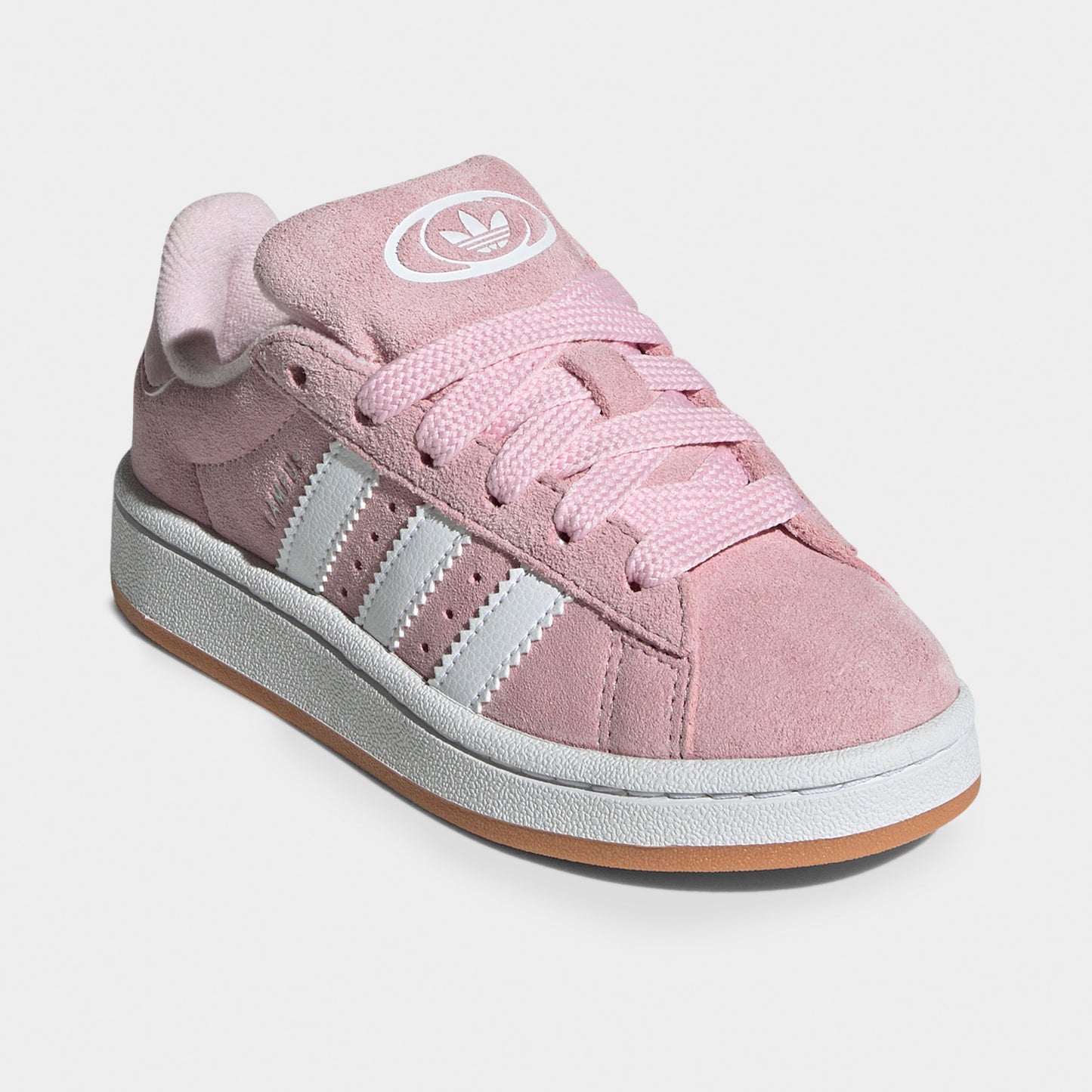 adidas Children's Campus 00s Cloud Pink / White - Gum