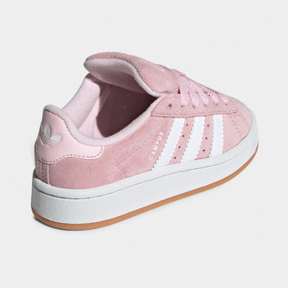 adidas Children's Campus 00s Cloud Pink / White - Gum