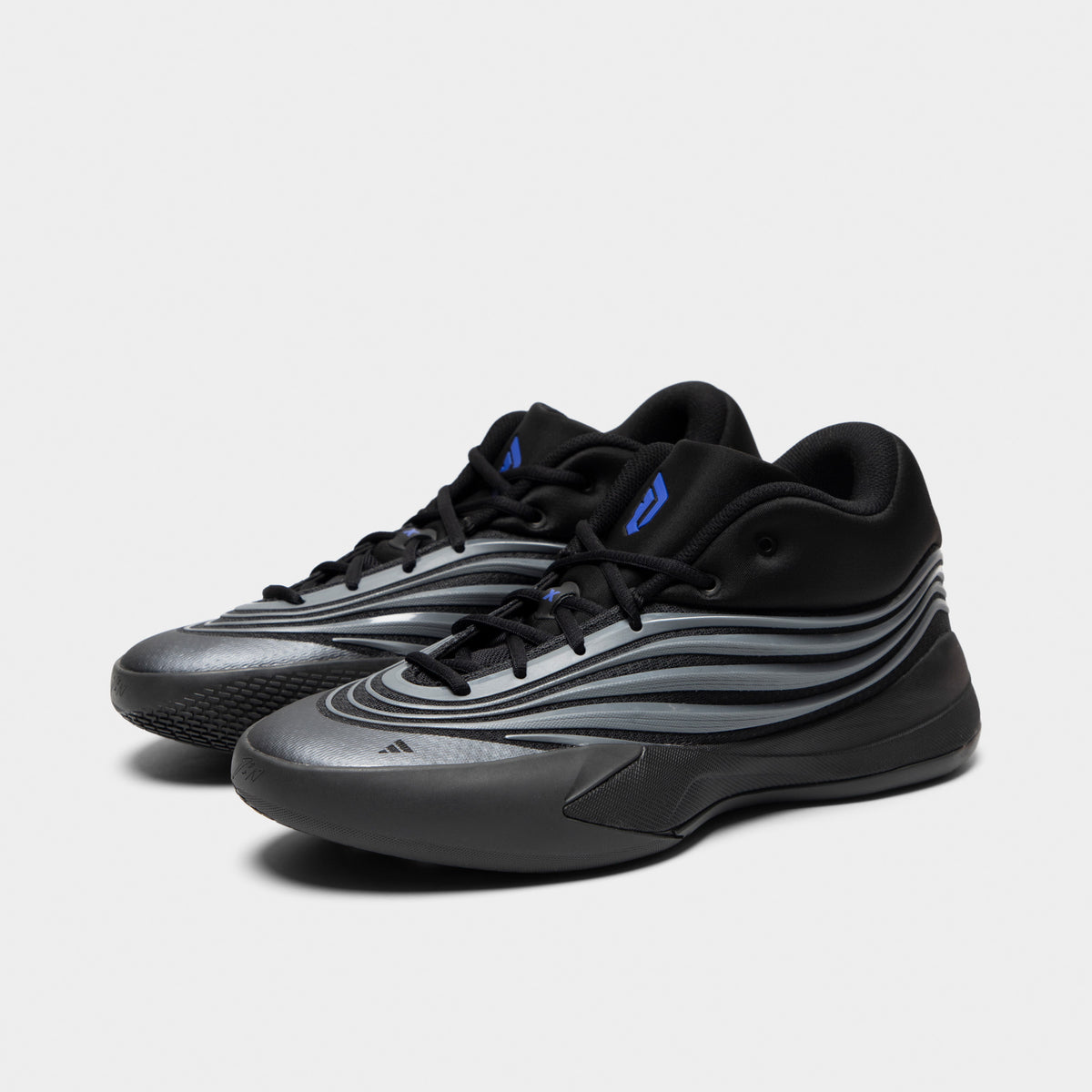 adidas Dame X Black / Iron Mountain - Lucky Blue JD Sports adidas Dame X Black / Iron Mountain - Lucky Blue JD Sports