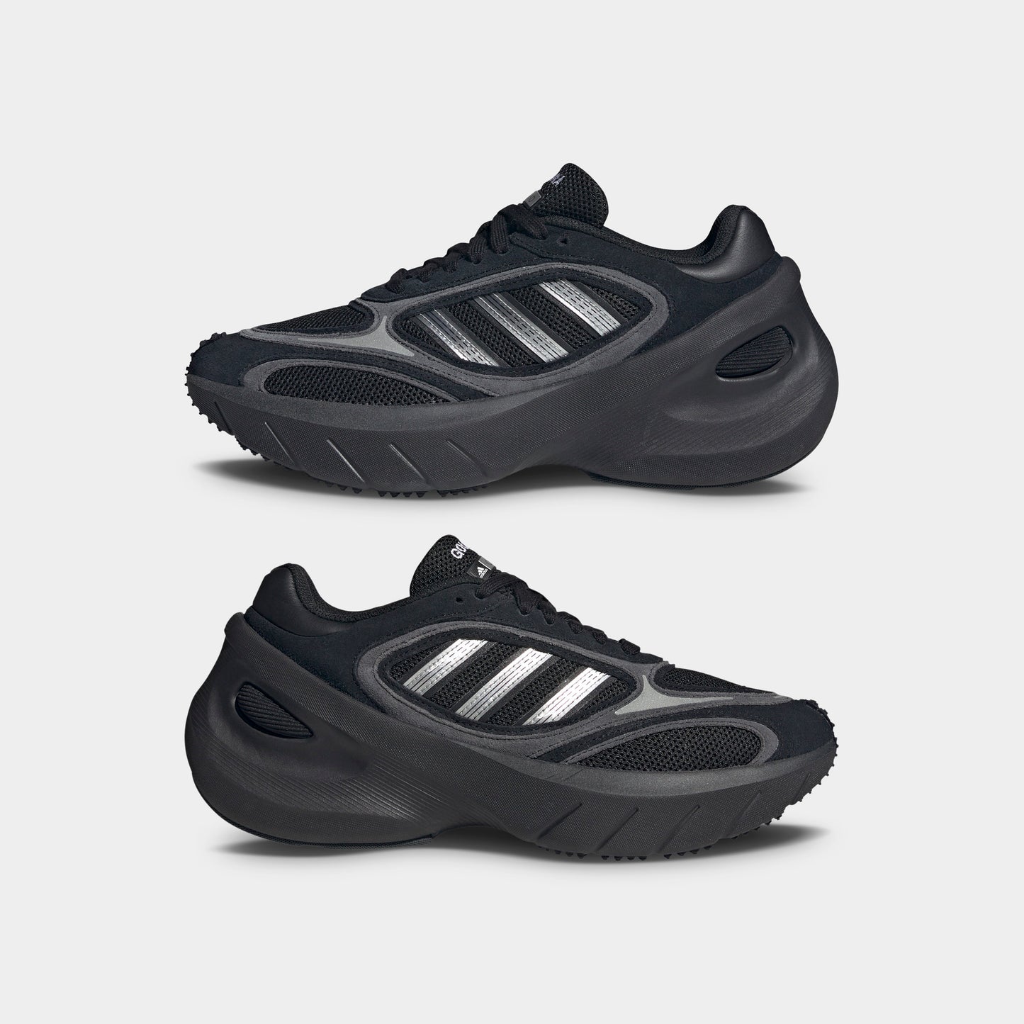 adidas Goukana Core Black / Silver Metallic - Carbon