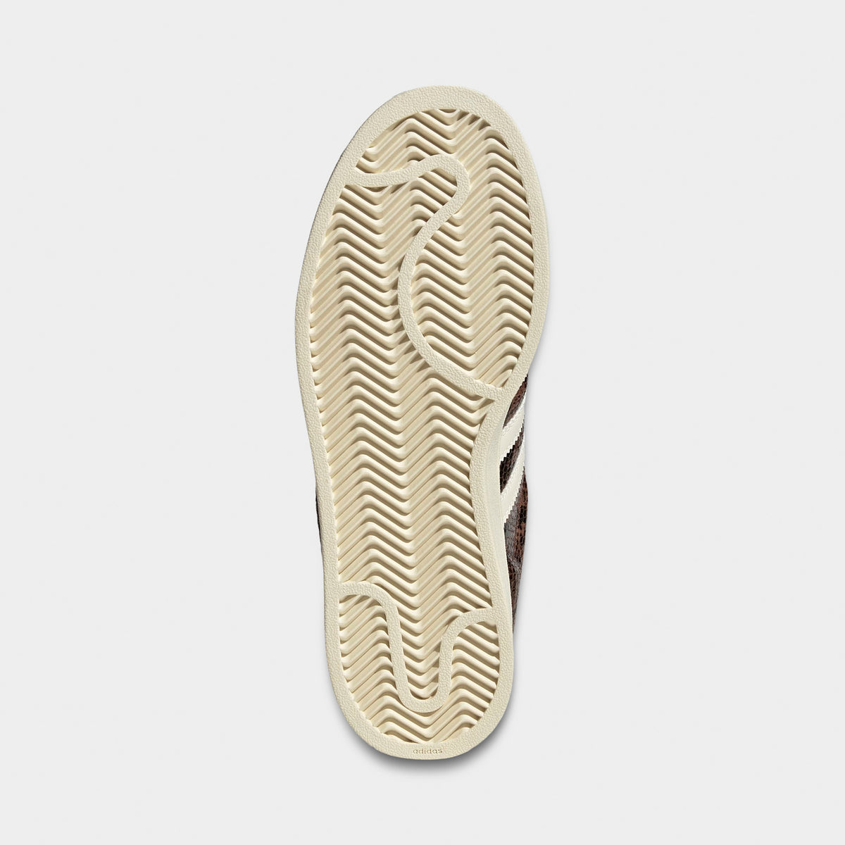 adidas Superstar pour femme, d'occasion, marron crème blanc